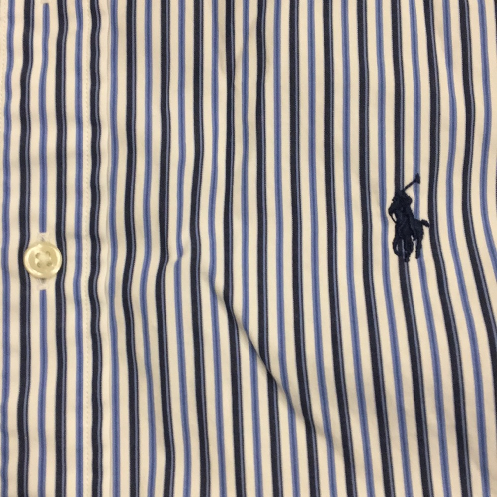 NWOT Ralph Lauren Button Down Collared Dress Shirt - Picture 4 of 6